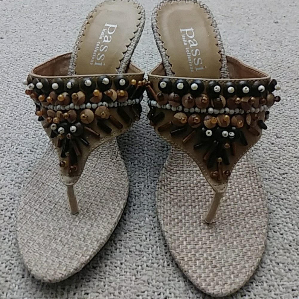 NWOT Passi Italia Collezione Vivian Sandals - Picture 2 of 6